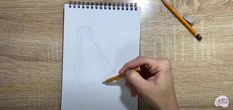 Рисуем Ласты для плавания