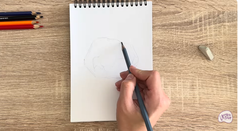 Рисуем Альмандин