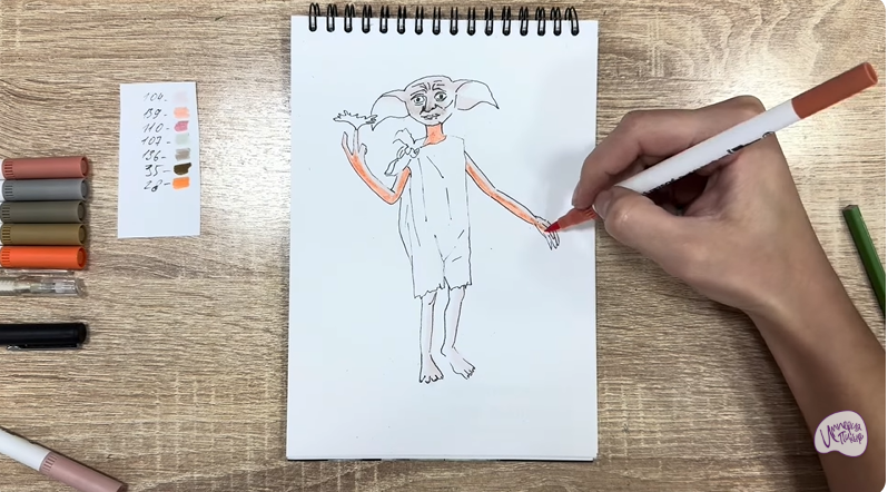 Рисуем Добби