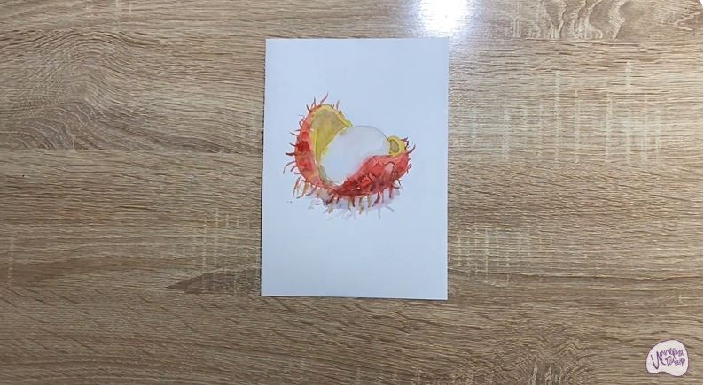Рисуем Рамбутан