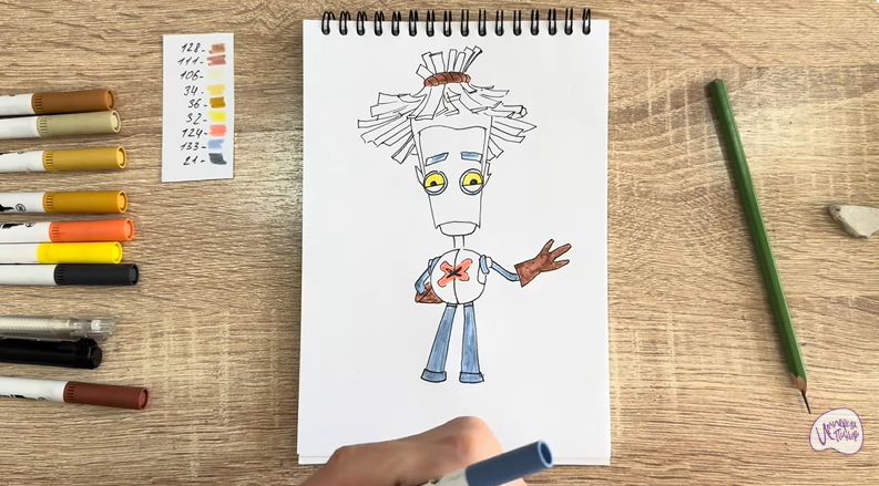 Рисуем Баквит из "Герои Энвелла"