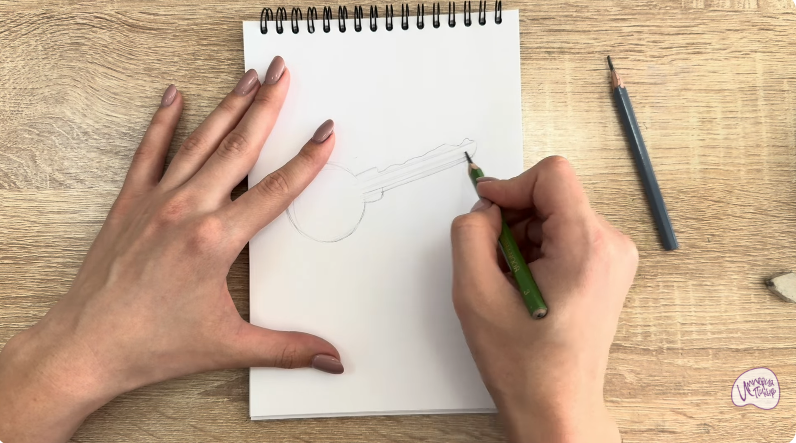 Рисуем Ключ