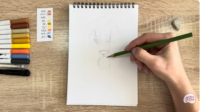 Рисуем Баквит из "Герои Энвелла"