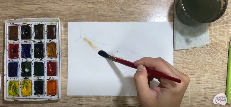 Рисуем Стерлядь