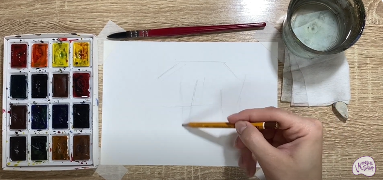 Рисуем Буйвол