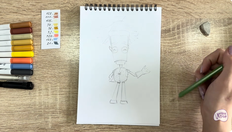 Рисуем Баквит из "Герои Энвелла"