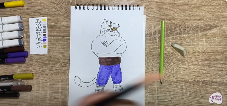 Рисуем Тай Лунг