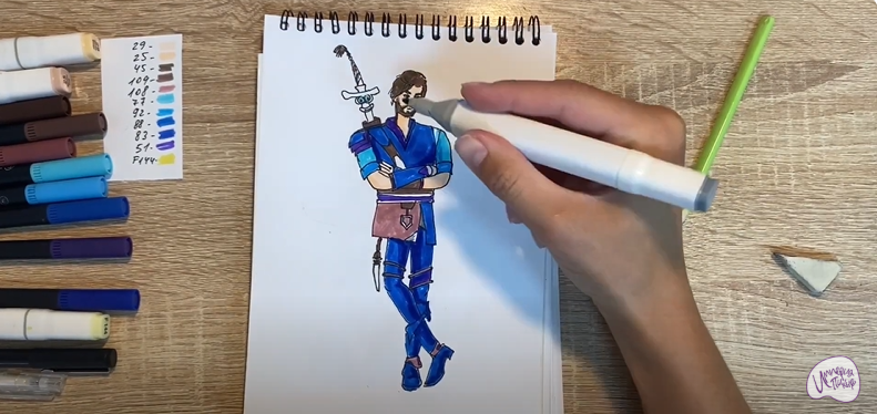 Рисуем Кощей из "Кощей. Начало"