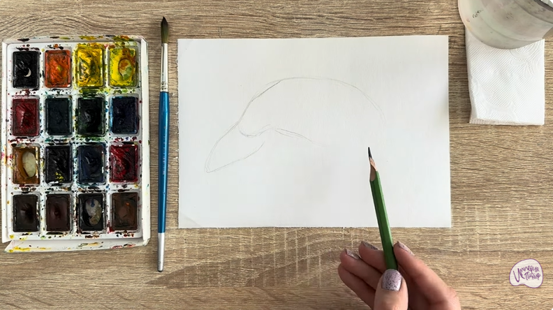 Рисуем Дюгонь