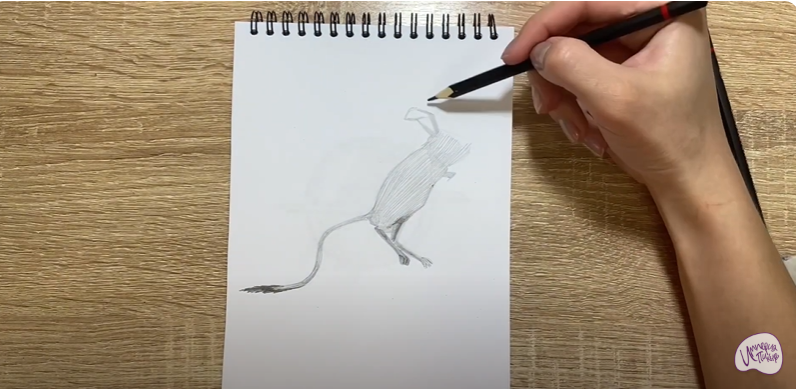 Рисуем Тушканчик