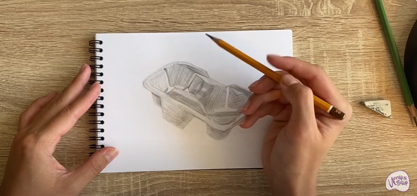 Рисуем Держатель для стаканов