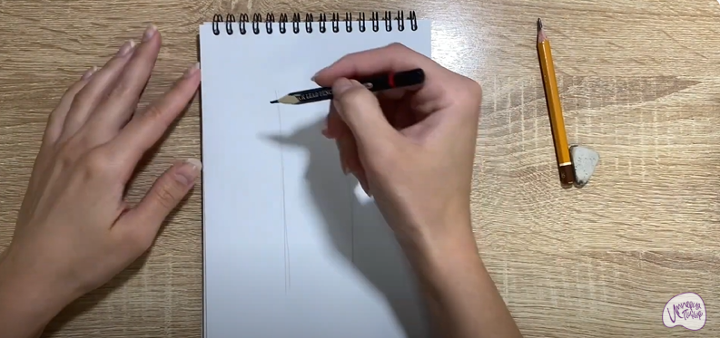 Рисуем Гимнастическая стенка
