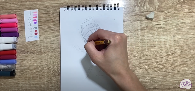 Рисуем Мася из "Фиксиков"