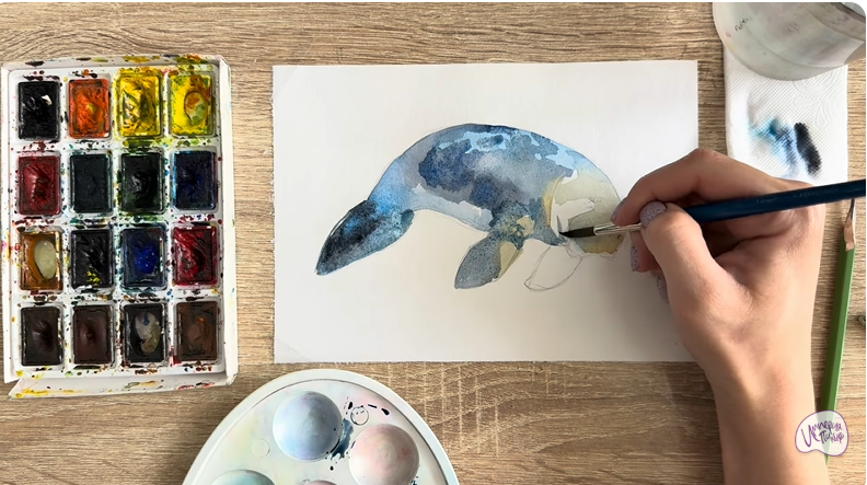 Рисуем Дюгонь