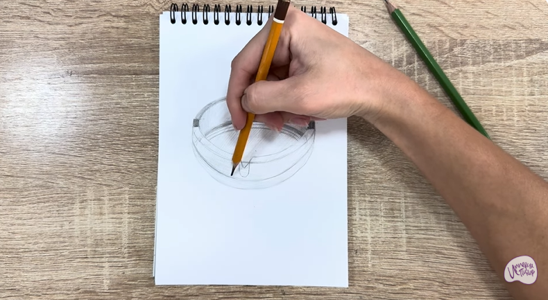 Рисуем Пепельница