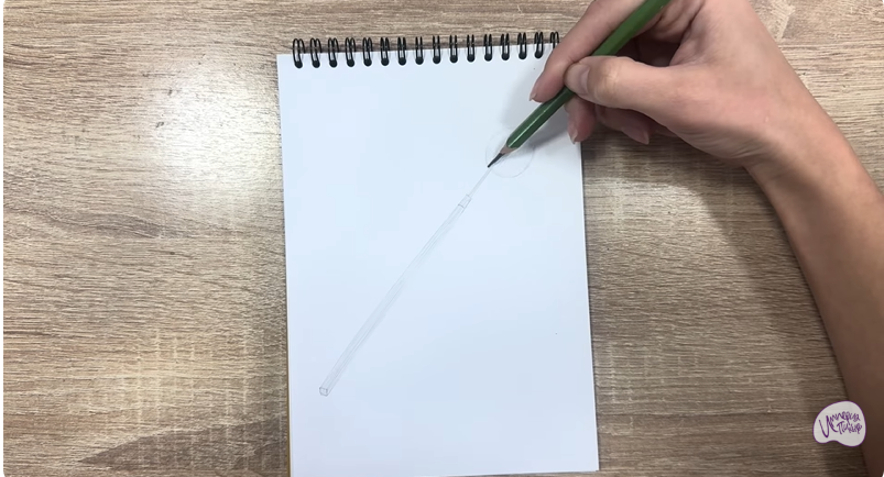 Рисуем Стоматологическое зеркало