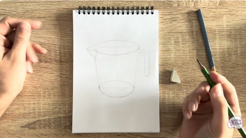 Рисуем Мерный стакан