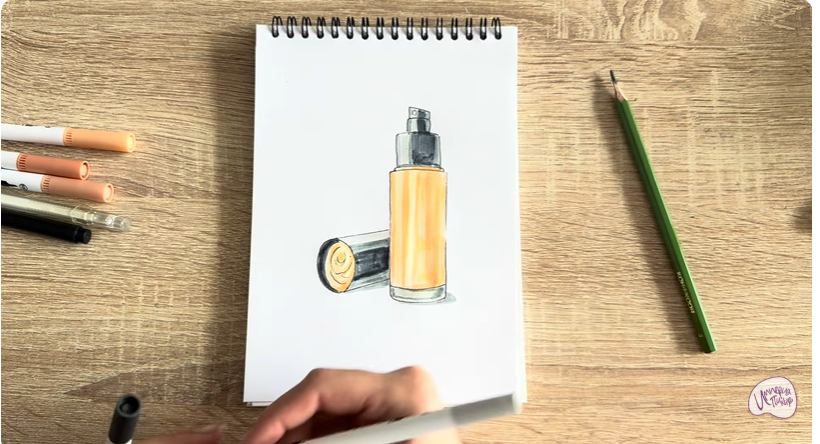 Рисуем Тональный крем