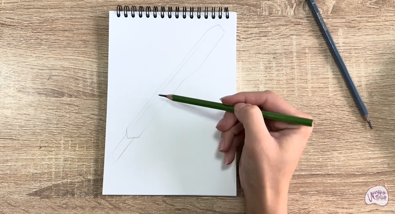 Рисуем Канцелярский нож