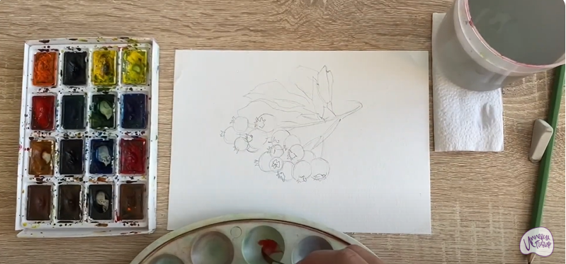 Рисуем Ирга