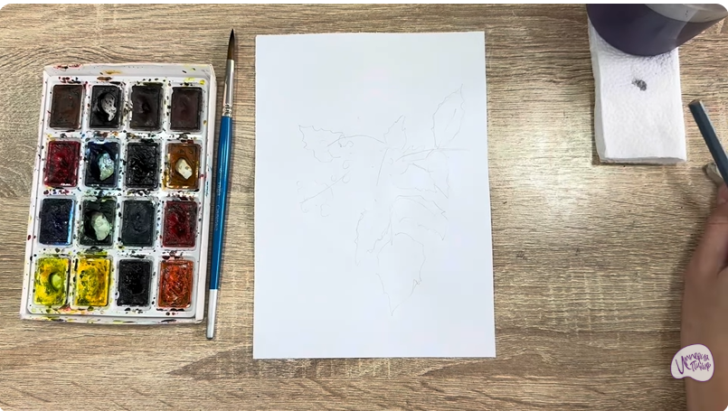 Рисуем Магония