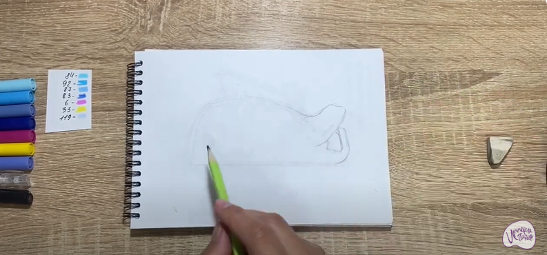 Рисуем Водяной из "Кощей. Начало"