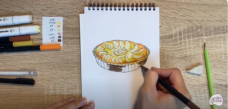 Рисуем Шарлотка