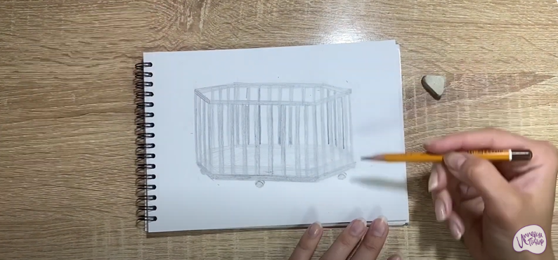 Рисуем Детский манеж