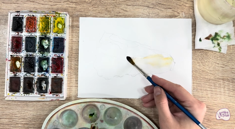 Рисуем Пекинская капуста