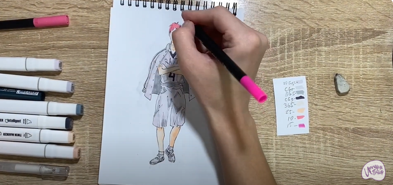 Рисуем Сейджуро Акаши