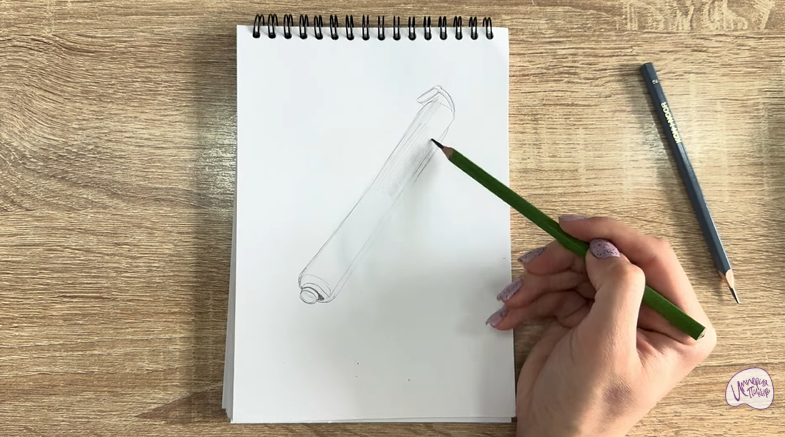 Рисуем Коклюшки для завивки