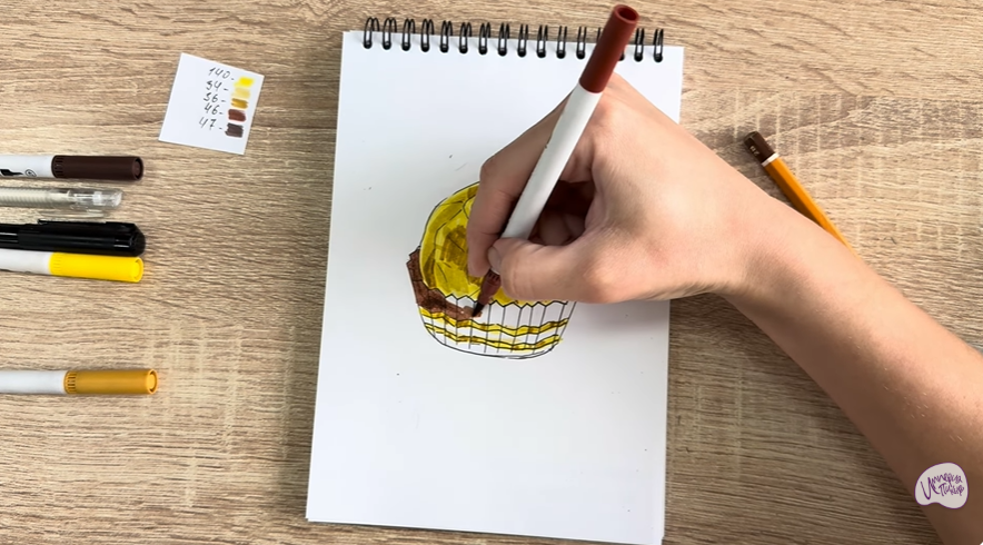 Рисуем Конфета Ферреро