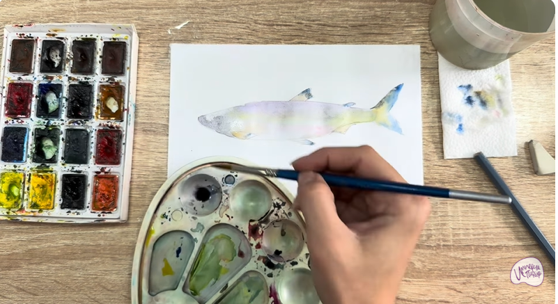 Рисуем Нельма