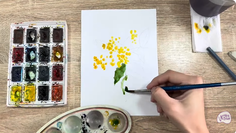 Рисуем Магония