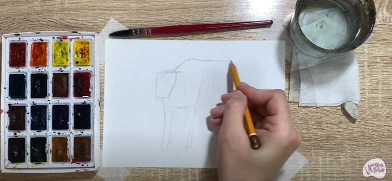 Рисуем Буйвол