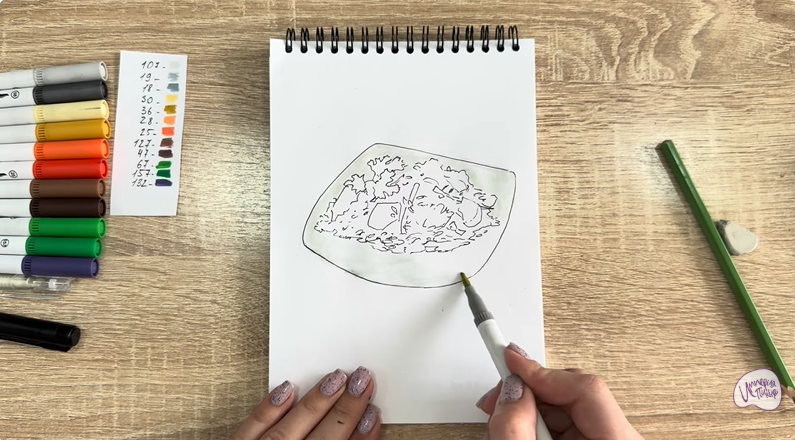 Рисуем Плов