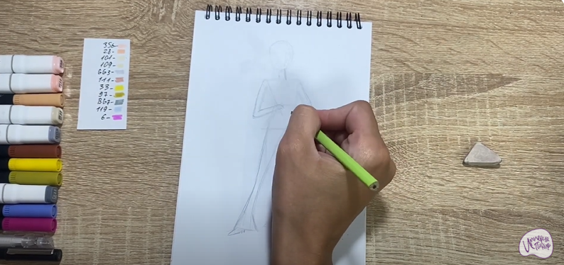 Рисуем Эрика Ван Хельсинг из "Монстры на каникулах"