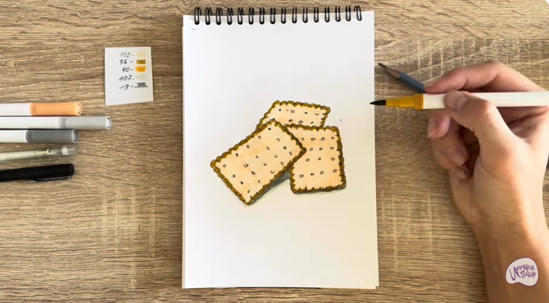 Рисуем Галеты