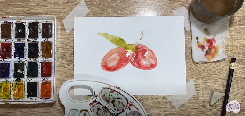 Рисуем Ягоды годжи