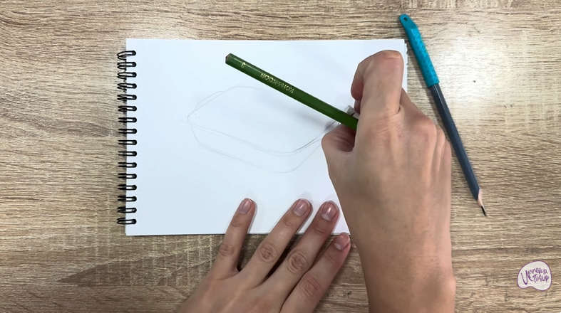 Рисуем Форма для запекания