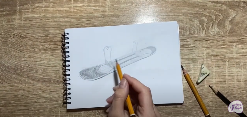 Рисуем Сноуборд