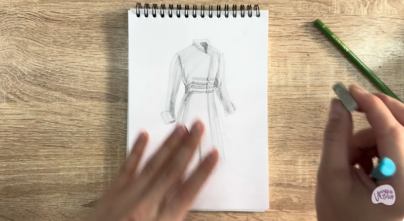 Рисуем Кафтан