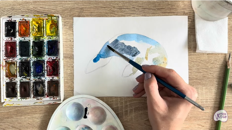 Рисуем Дюгонь