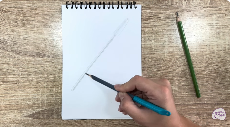 Рисуем Щеточка для бровей