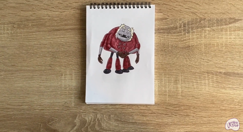Рисуем Шнюк из "Лунтика" Рисуем Шнюк из "Лунтика"