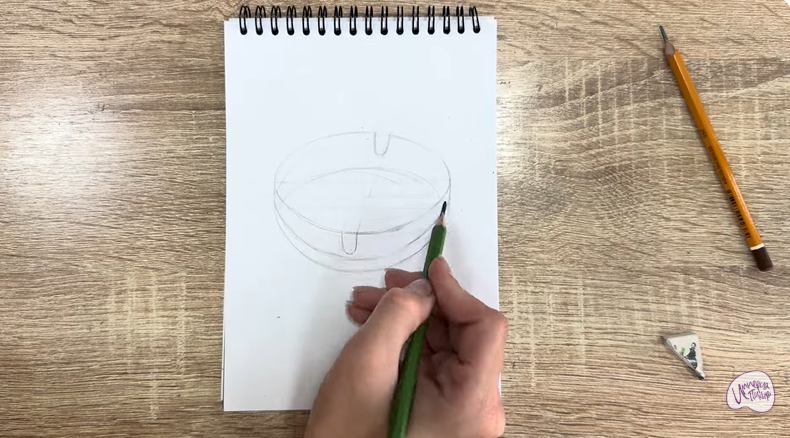 Рисуем Пепельница