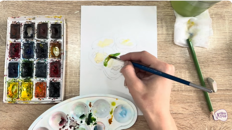 Рисуем Маринованные халапеньо