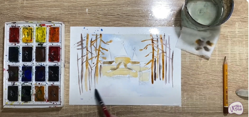 Рисуем Великий Устюг