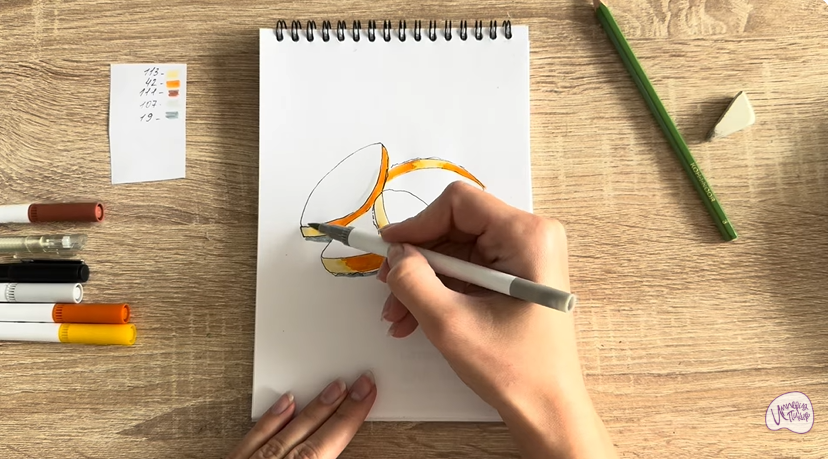 Рисуем Калиссоны