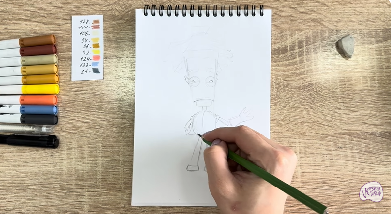 Рисуем Баквит из "Герои Энвелла"